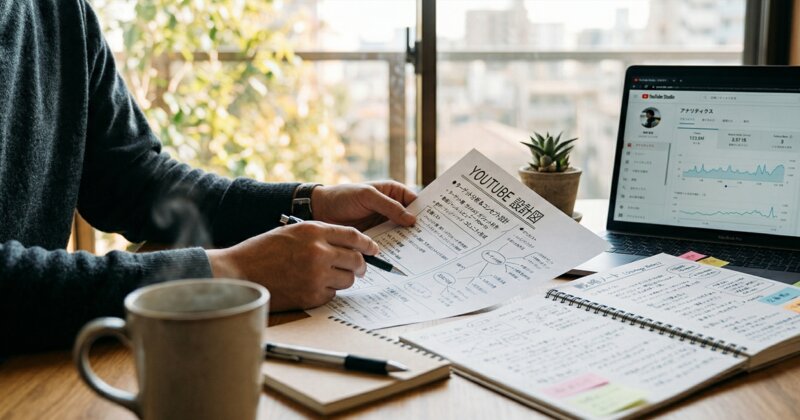 YouTubeチャンネルが伸びない時にまず見るべき3つの数字